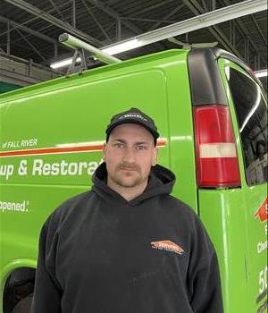 Zack Bachand, team member at SERVPRO of Marion / Middleborough